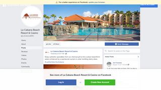 
                            8. La Cabana Beach Resort & Casino - Posts | Facebook