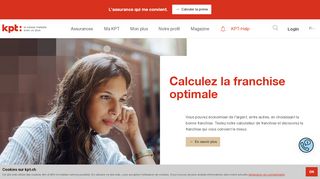 
                            3. La caisse maladie avec un plus - kpt.ch