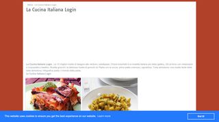 
                            7. La Cucina Italiana Login | Venzone Tra Mura …