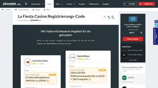 
                            9. La Fiesta Casino Registrierungs-Code 2019 - VIP 15€ ohne ...