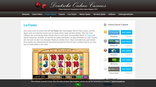 
                            1. La Fiesta | Casino Spiele auf Online-Casinos.de
