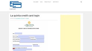 
                            5. La quinta credit card login - Credit card - audreysedibles.com