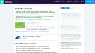 
                            8. La Quinta Credit Card Reviews - WalletHub