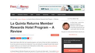 
                            11. La Quinta Returns Member Rewards Hotel Program - A Review
