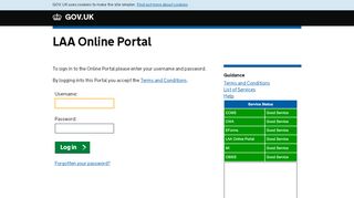 
                            6. LAA Online Portal