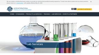 
                            4. Lab Services - ASTM International