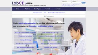 
                            10. LabCE.com - CE / CEUs for Medical Technologists …