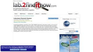 
                            6. Laboratory Outreach System - CompuGroup Medical - MLM Magazine ...