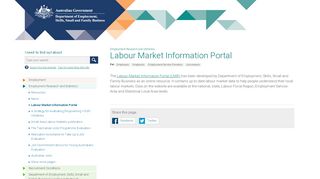 
                            1. Labour Market Information Portal | Department of Employment, Skills ...