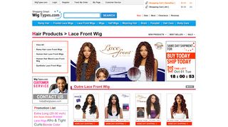 
                            4. Lace Front Wig - WigTypes.com