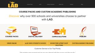 
                            1. LAD | Course Packs | Academic Publishing