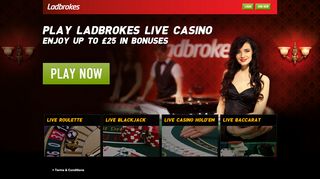 
                            2. Ladbrokes Live Casino