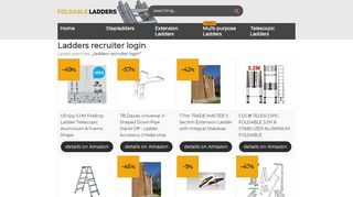 
                            7. Ladders recruiter login | FoldableLadders.co.uk