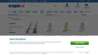 
                            6. Ladders | Storage & Ladders | Screwfix.com