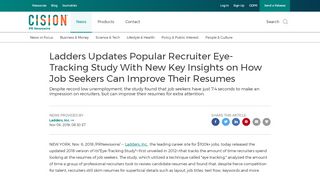 
                            8. Ladders Updates Popular Recruiter Eye-Tracking Study With ...