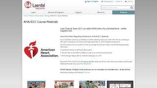 
                            11. Laerdal.com is an authorized distributor of American Heart Association ...