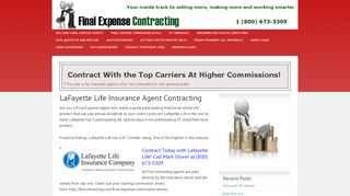 
                            9. LaFayette Life Insurance Agent Contracting