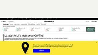 
                            9. Lafayette Life Insurance Co/The - Company Profile and News ...