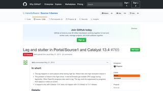 
                            6. Lag and stutter in Portal/Source1 and Catalyst 13.4 · Issue #765 ...