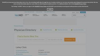 
                            6. Lahey Clinic in Burlington, MA - WebMD Physician Directory