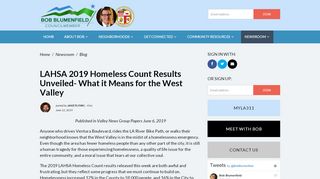 
                            6. LAHSA 2019 Homeless Count Results Unveiled- What it Means for the ...