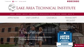 
                            8. Lake Area Technical Institute: Homepage