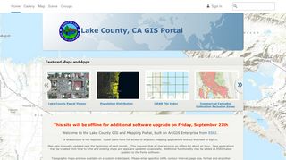 
                            6. Lake County, CA GIS Portal