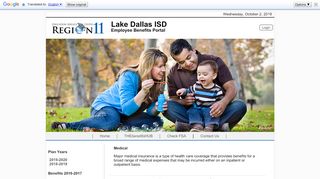 
                            7. Lake Dallas ISD - Benefits Portal