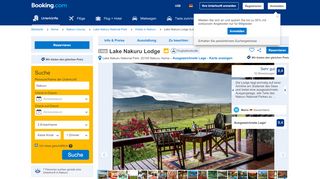
                            6. Lake Nakuru Lodge (Kenia Nakuru) - Booking.com