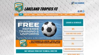 
                            8. Lakeland Tropics FC Youth