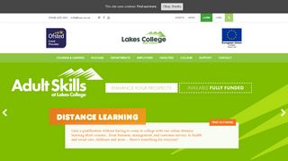 
                            3. Lakes College: Homepage