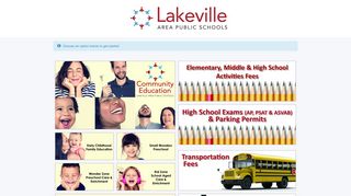 
                            9. Lakeville Public School District FeePay