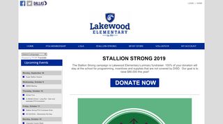 
                            6. Lakewood Elementary PTA - Home Page