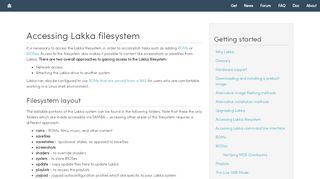 
                            1. Lakka documentation - Accessing Lakka filesystem