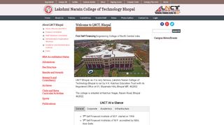 
                            8. Lakshmi Narain College of Technology, Bhopal