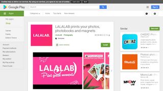
                            8. LALALAB prints your photos, photobooks and magnets - …