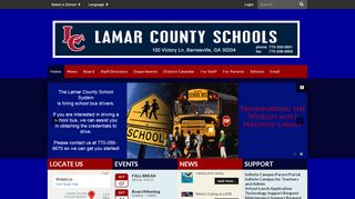 
                            1. Lamar County School System: Home