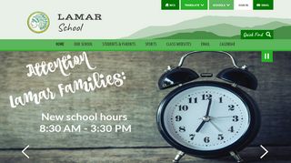 
                            9. Lamar School / Homepage - Washington County Schools
