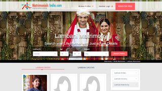
                            3. Lambani Matrimony - Hindu Lambani Matrimonial for Shaadi ...
