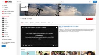 
                            4. Lambeth Council - YouTube