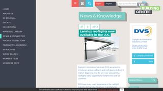 
                            8. Lamilux rooflights now available in the U.K.