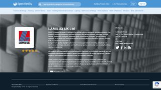 
                            7. LAMILUX UK Ltd : Search our Flat Skylights & more on ...
