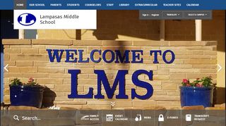 
                            7. Lampasas Middle School / Homepage - Lampasas ISD