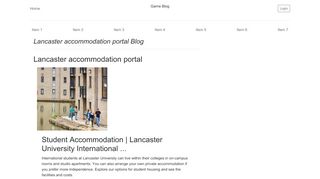 
                            5. Lancaster accommodation portal