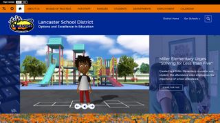 
                            3. Lancaster School District / Homepage