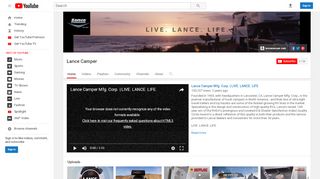
                            9. Lance Camper - YouTube