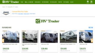 
                            6. Lance For Sale - Lance RVs - RV Trader