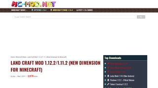 
                            4. Land Craft Mod 1.12.2/1.11.2 (New Dimension for Minecraft) - Mc-Mod ...