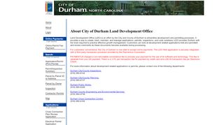 
                            6. Land Development Office - City of Durham
