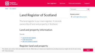 
                            4. Land Register of Scotland - Registers of Scotland